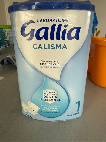 Lait Gallia Calisma 1er âge