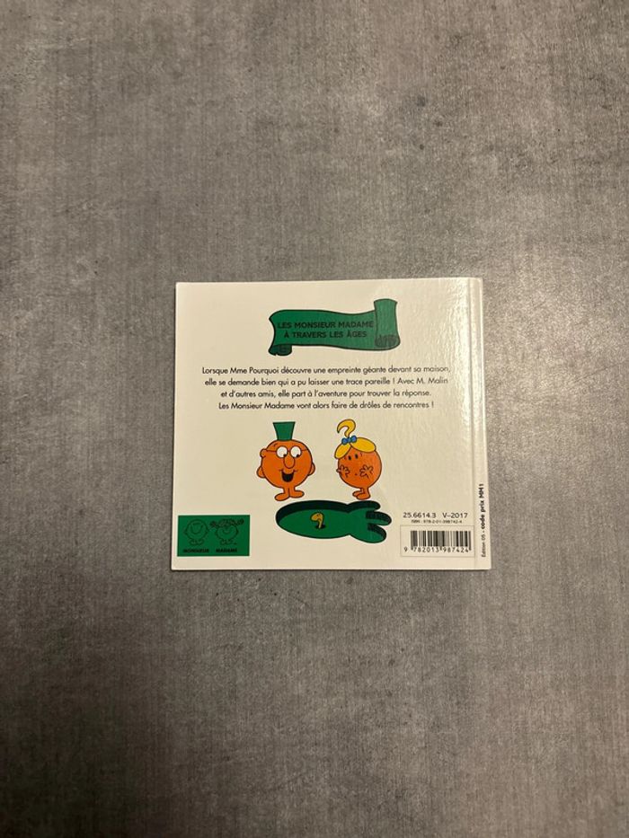 Livre les Monsieur, Madame et les dinosaures - photo numéro 2