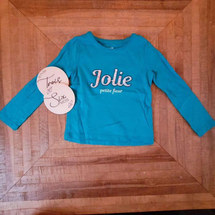 Tee shirt "Jolie petite fleur"