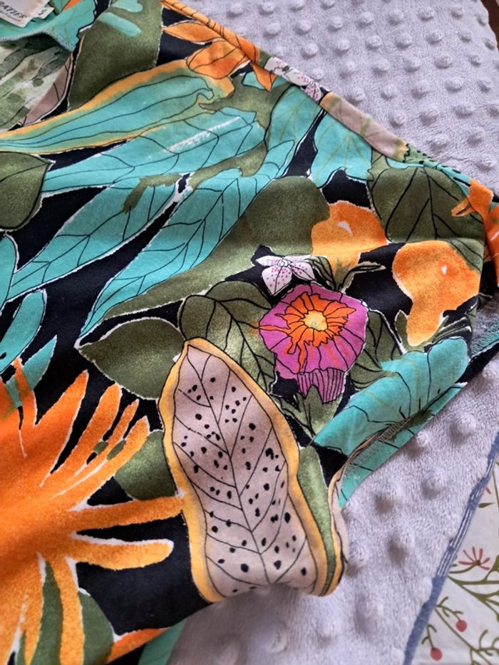 Haut fleuri vintage taille 44/46 - photo numéro 2