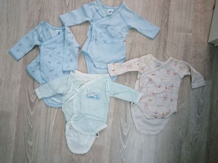 4 bodies manches longues