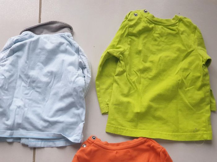 3 T- shirts Manche Longue 9 mois - photo numéro 7