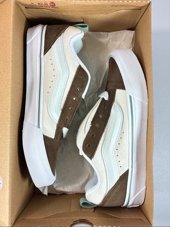 Baskets vans old skool marron beige pointure 37 neuves avec boîte