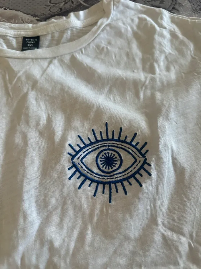Tee shirt œil - photo numéro 2