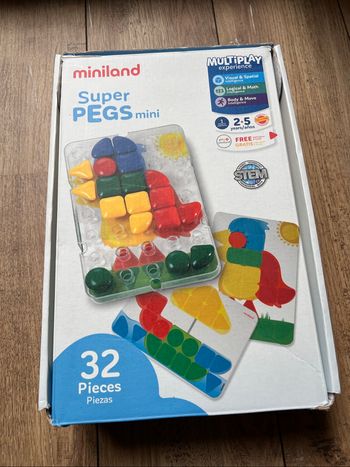 Miniland Superpegs Mini 32 Unités