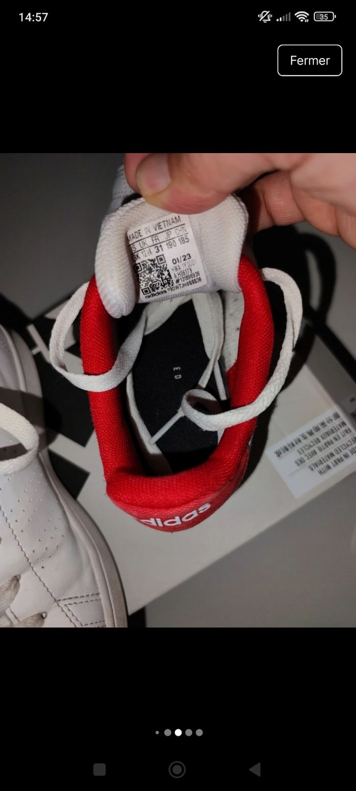 Basket 31 adidas mixte - photo numéro 8