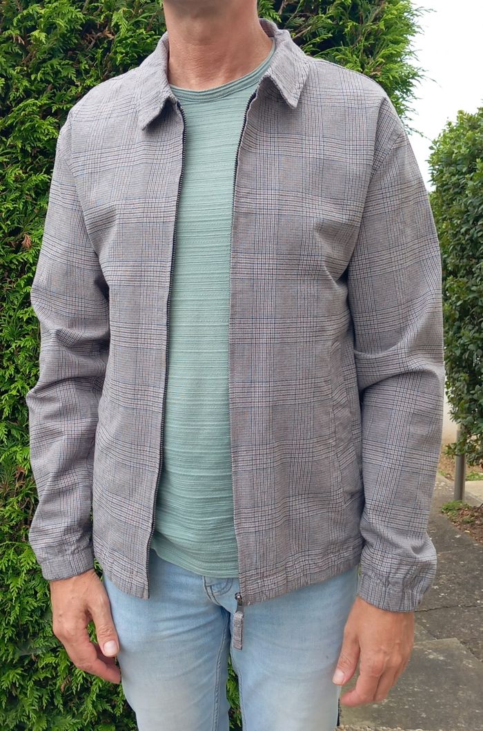 blouson BIZZBEE à carreaux