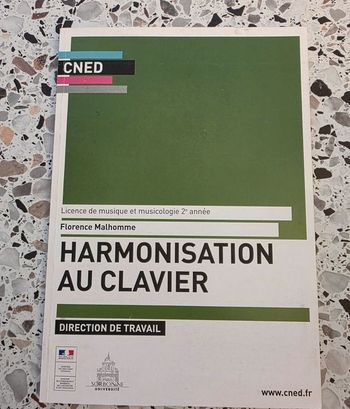 Harmonisation au clavier CNED
