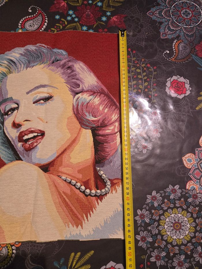 Panneau Gobelin icône Marilyn Monroe 34 x 47 cm - photo numéro 2