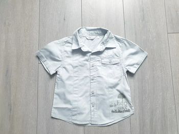 Chemisette grise. Garçon 3 ans. Marque Kidkanai