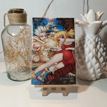 Manga dr stone tome 7 édition limitée métallisé