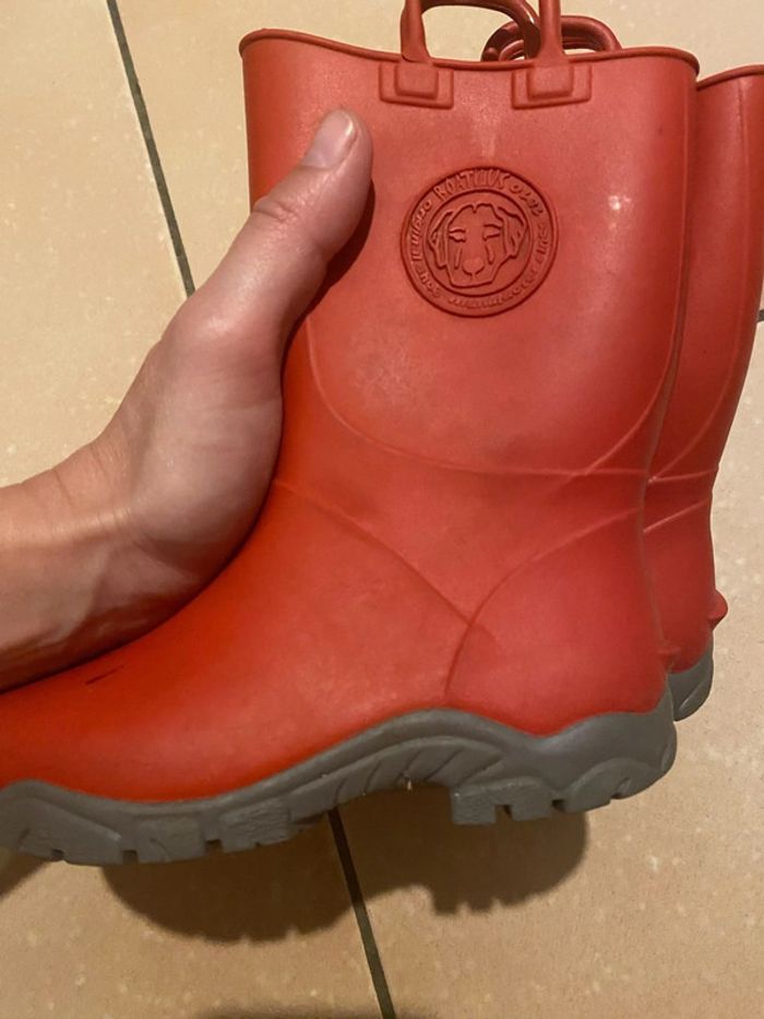 Botte  de pluie ade marque boatillus taille 24/25 - photo numéro 6