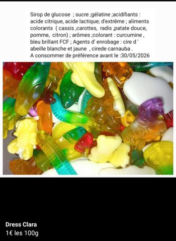 Sachet B.o.n.b.o.n.s 
100g