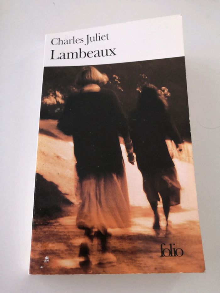 Livre Lambeaux de Charles Juliet