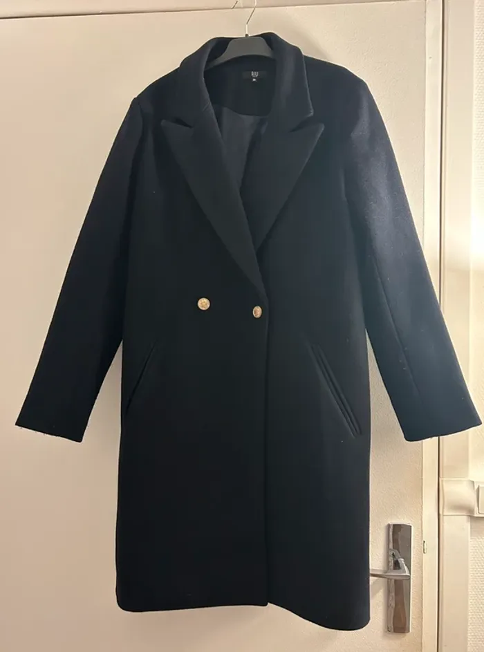 Manteau bleu marine Riu.