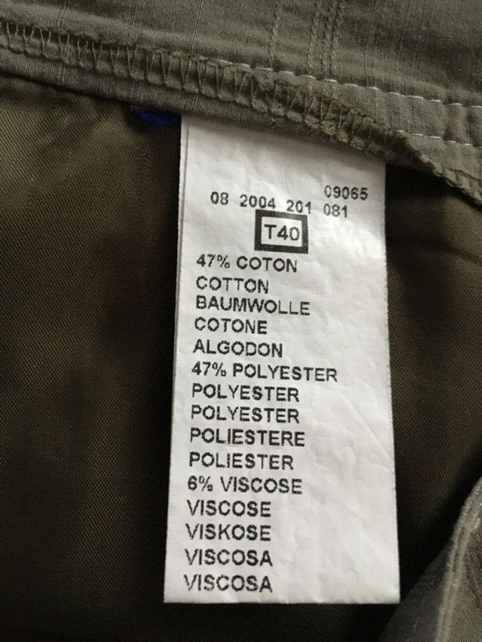 Jupe mi-longue kaki clair - photo numéro 4