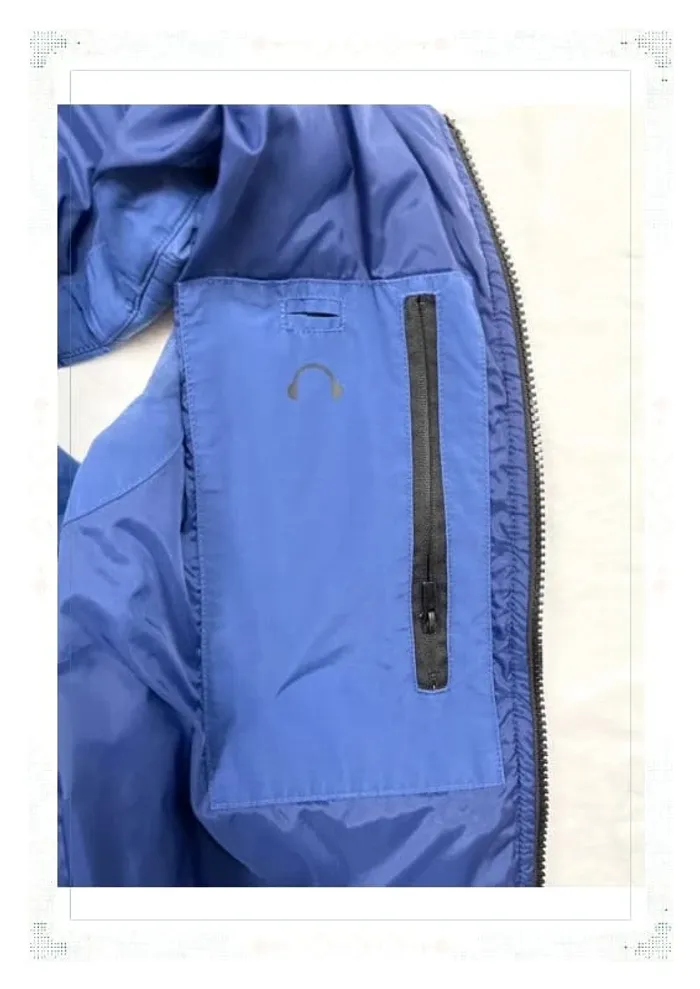 Doudoune sans manches matelassée Lacoste bleu taille S pour homme - photo numéro 8