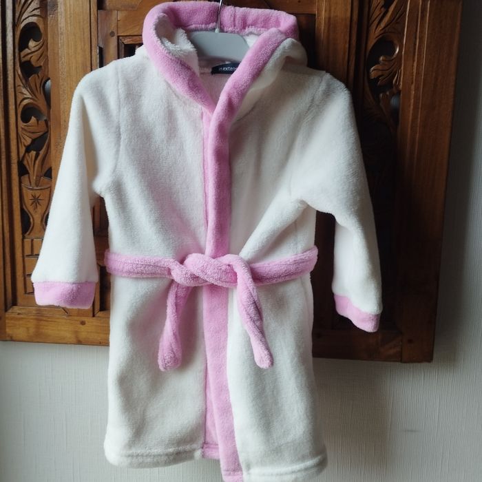 Peignoir chaud à capuche 12/18 mois - photo numéro 3