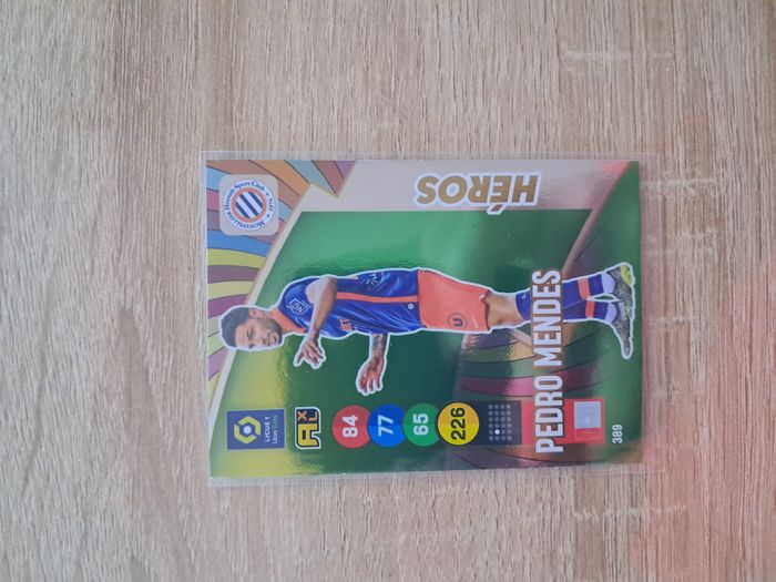 Carte de foot Pedro Mendes MHSC - photo numéro 3