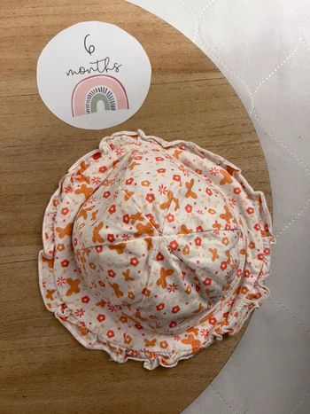 Chapeau été fleuri
