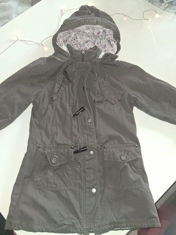 Blouson gris avec capuche NKY