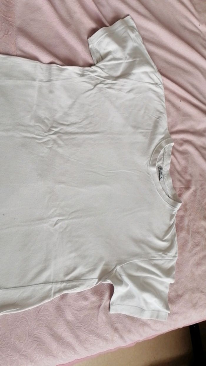 T shirt homme blanc - photo numéro 3