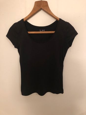 T-shirt noir basique La Halle