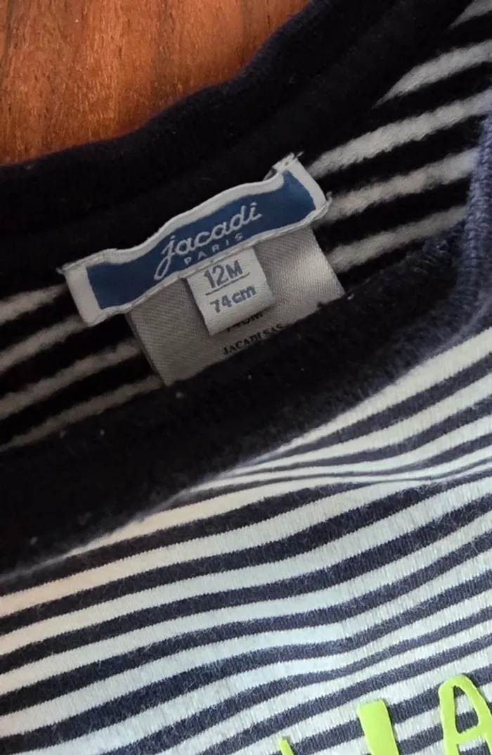 Pull Jacadi Taille 12 mois - photo numéro 3