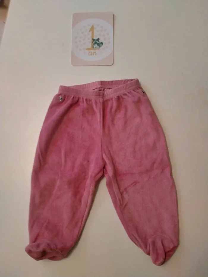 Pyjama 2 pièces Mots d’Enfants Taille 12 mois - photo numéro 6