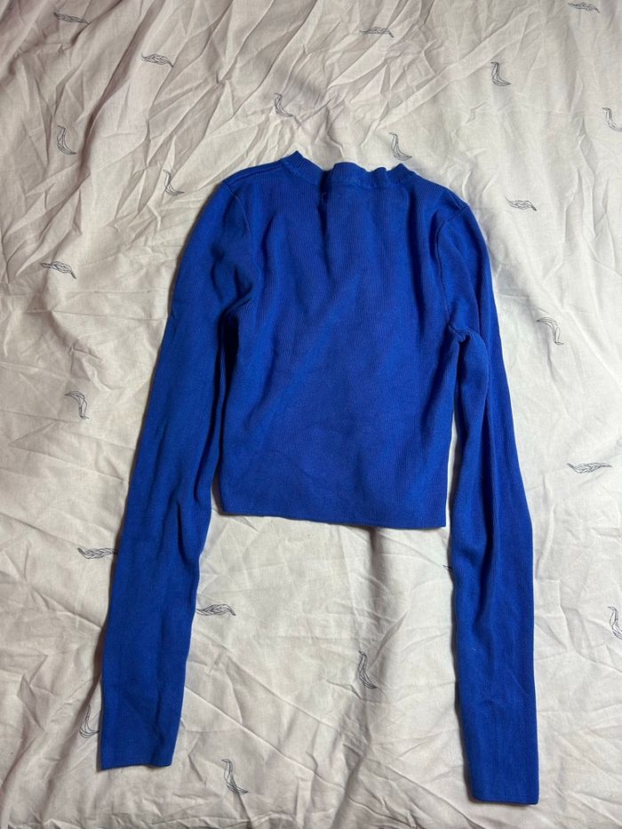 Top bleu - photo numéro 2