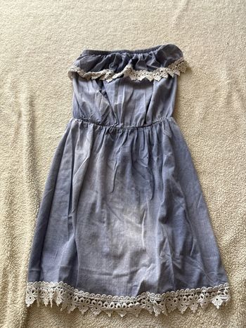 Robe sans bretelle Made in Italy taille S