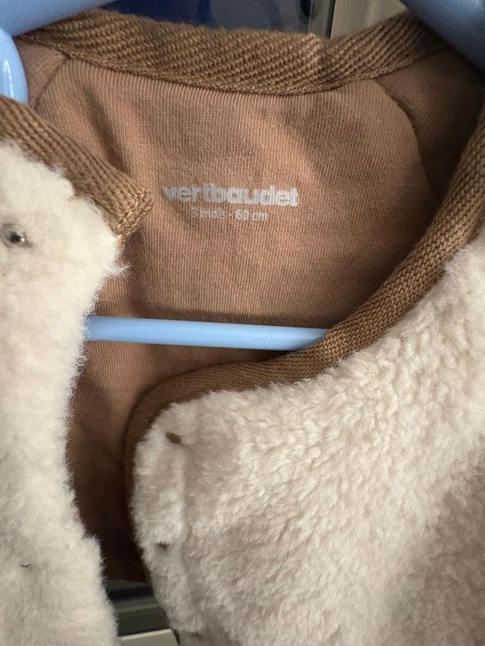 Manteau Sherpa bébé fille