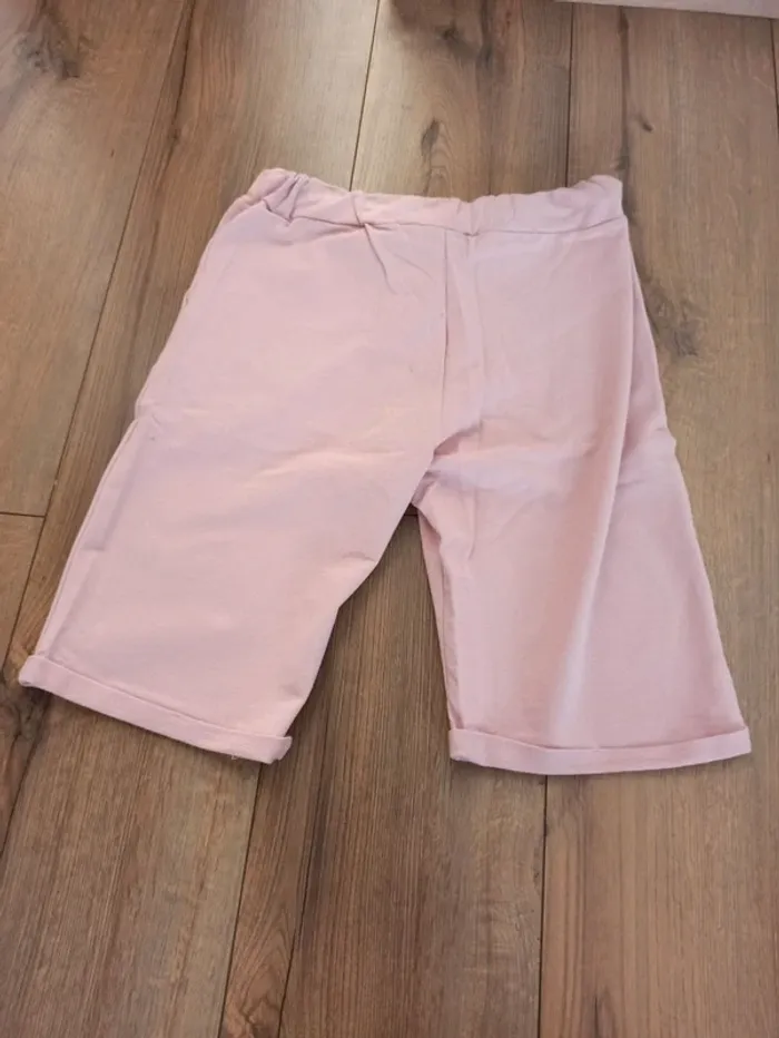 Short en coton et elasthane rose homme M - photo numéro 2