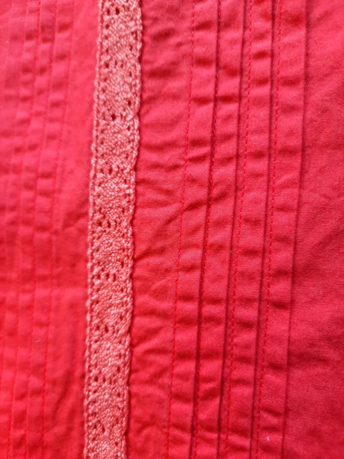 Lot 2 robes rouge fille 6 mois ou 68 cm - photo numéro 10