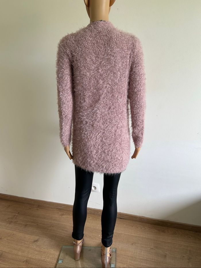 Gilet rose tout doux Street One taille française 38 bon état - photo numéro 6