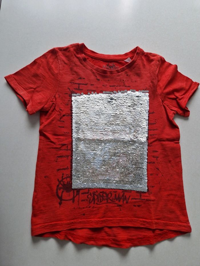 Tee-shirt spiderman 5 ans - photo numéro 2