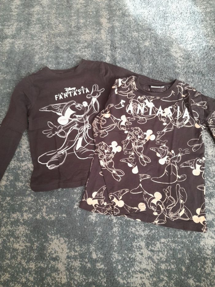 Lot mickey fantasia jumeaux