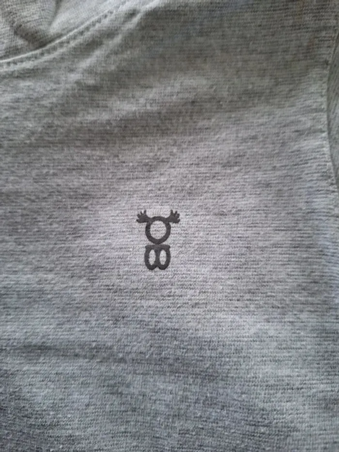 Tee-shirt col roulé gris garçon Obaïbi 3 ans - photo numéro 3