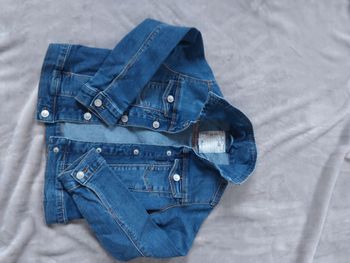 veste jean fille tendance