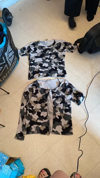 Ensemble gilet T-shirt