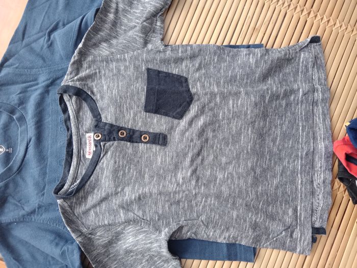 Lot de 5 t-shirts à manches longues 5 ans - photo numéro 3