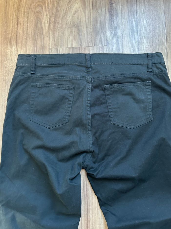 Jean noir uni Straight Boutique Indépendante Tailles 46-48 - photo numéro 8