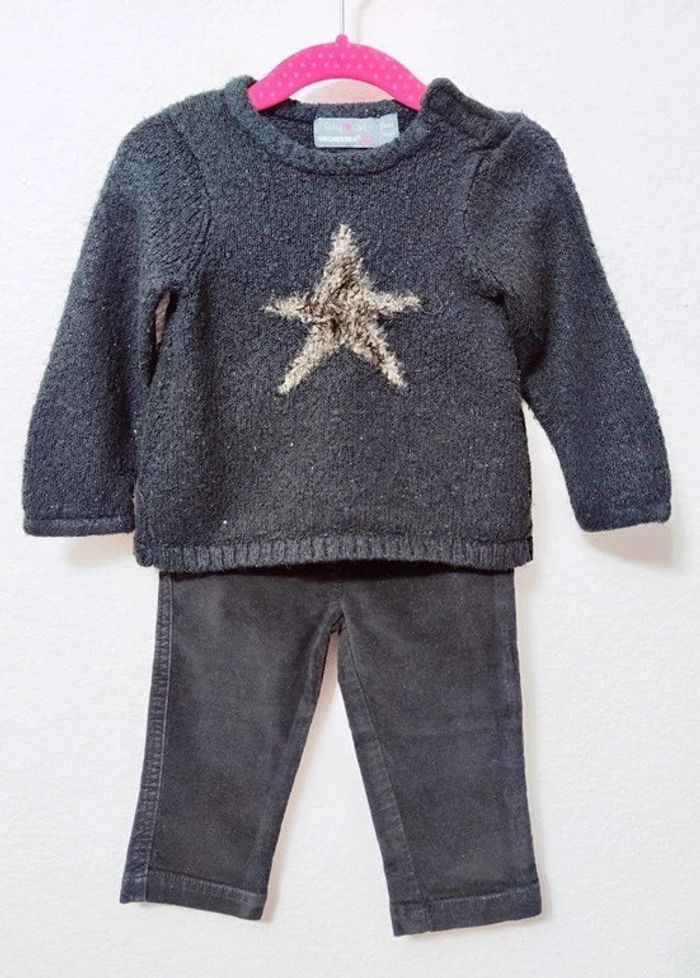 Ensemble bébé fille taille 12 mois Orchestra 👑 - photo numéro 2