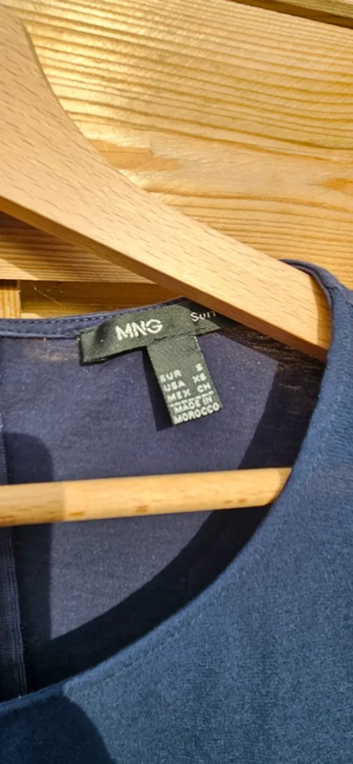 Maillot bleu Mango S - photo numéro 10