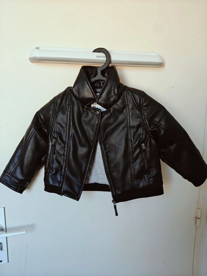 Veste simili cuir