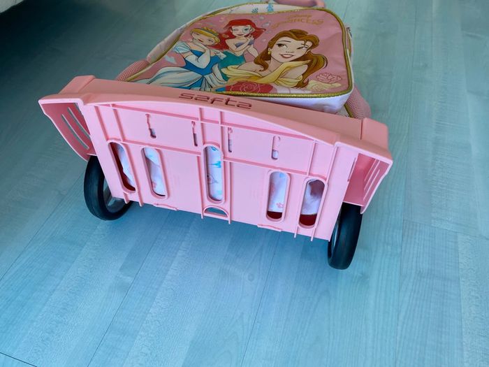 Cartable à roulettes princesses Disney - photo numéro 4