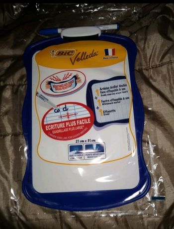 ardoise effacable bic velleda 