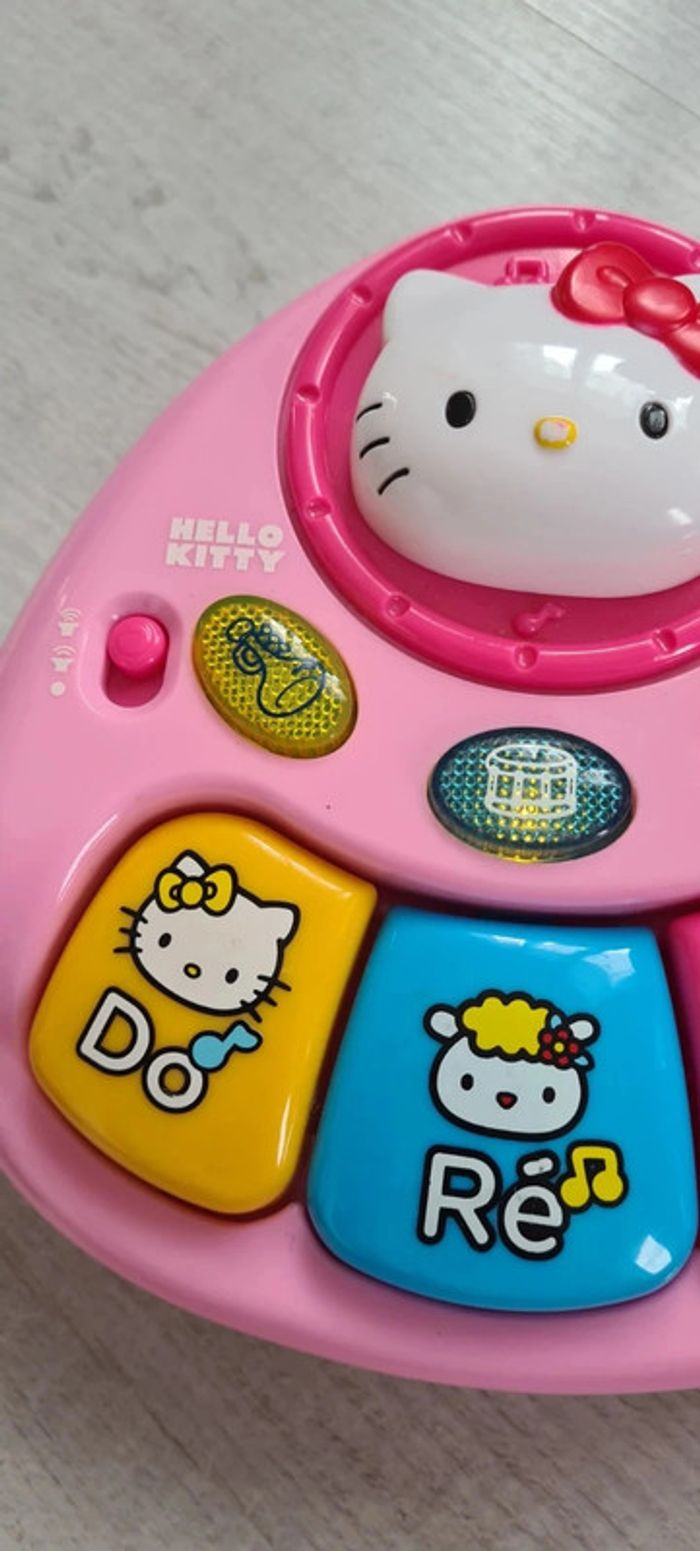 Petit piano éducatif hello kitty - photo numéro 2
