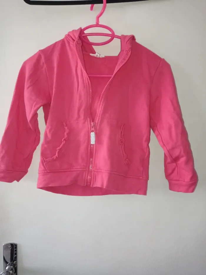 Veste enfant petite fille rose