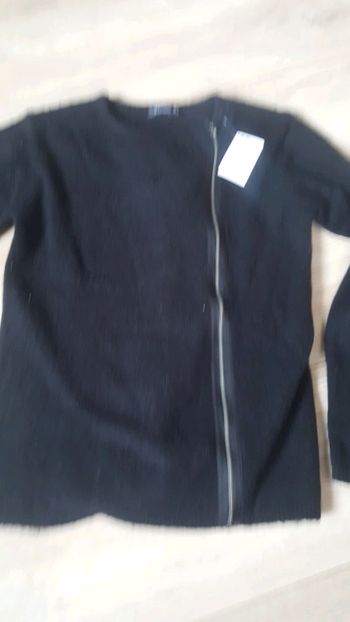 gilet noir in extenso neuf 12 ans